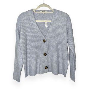 NWT Madewell Cameron Ribbed Cardigan Sweater Sz XXS